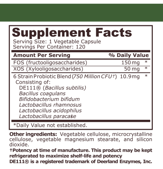 Pure Nutrition - PROBIOTIC BLEND - 120 capsules