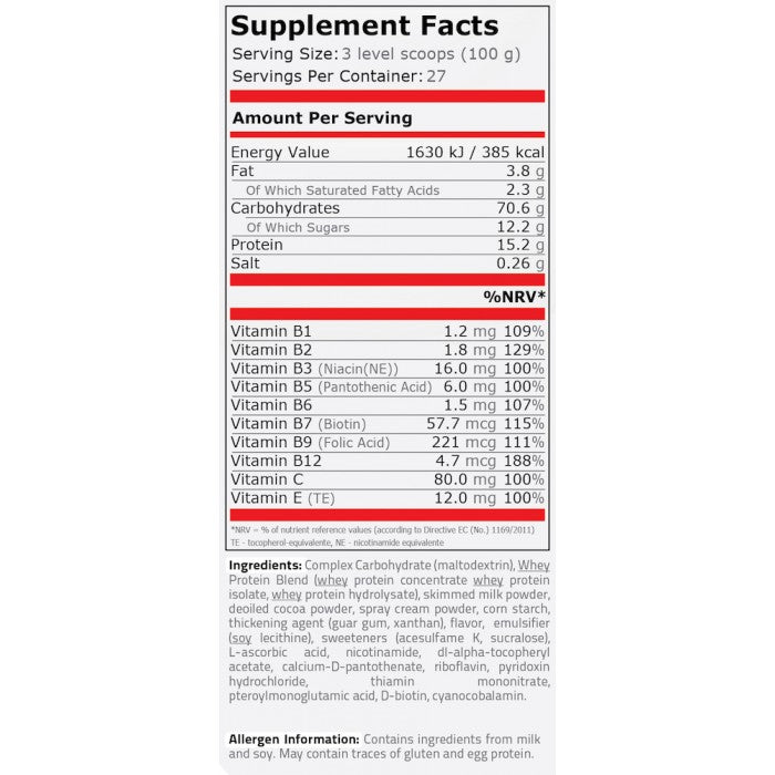 Pure Nutrition - LEAN MASS - 2720 Г