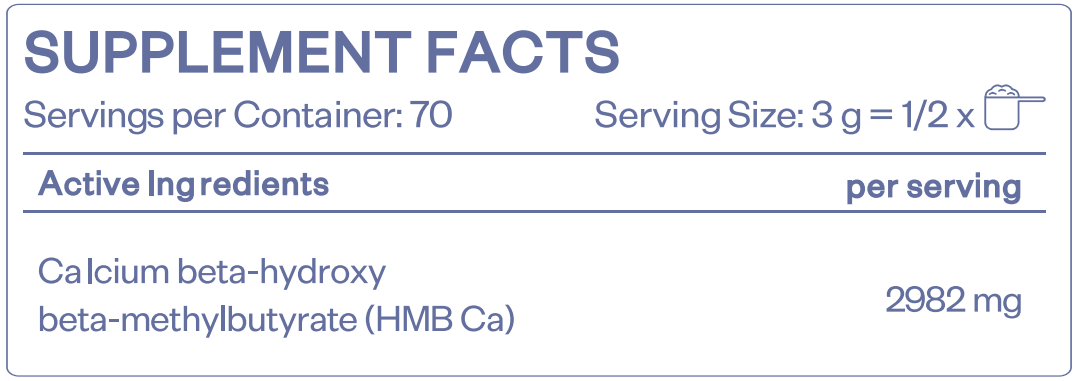 HS LABS - HMB POWDER - 210 g