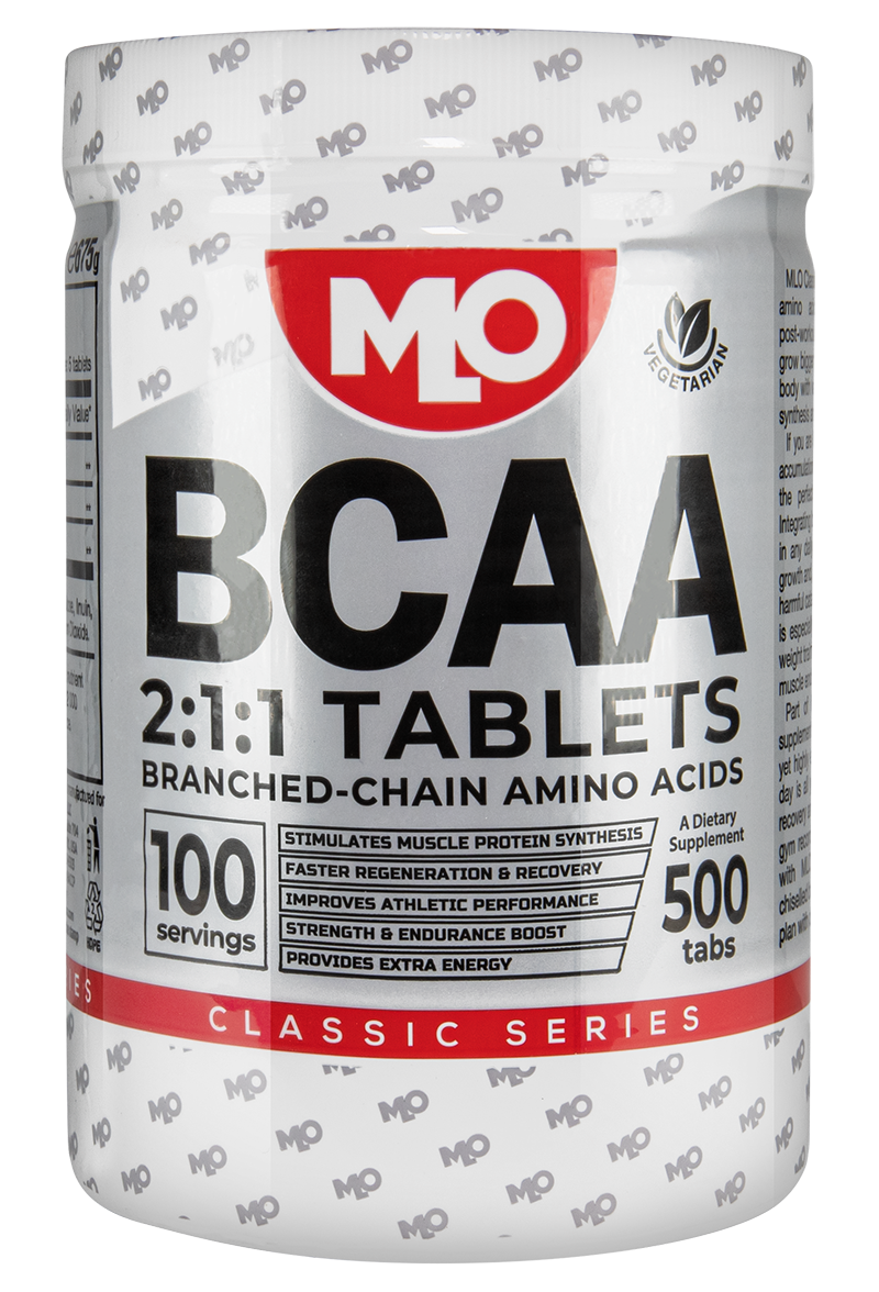 Аминокиселини MLO CLASSIC BCAA 500 tab.