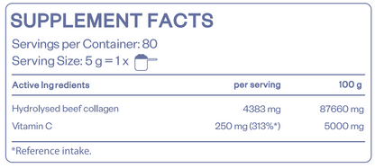 HS LABS - COLLAGEN WITH VITAMIN C - WILD FRUITS - 400 g