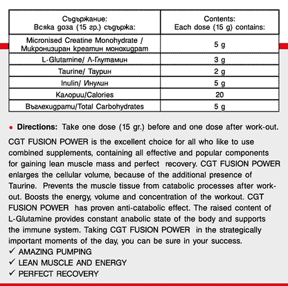 CGT Fusion Power 450г